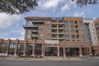 Lincoln Knox building exterior with multi-tone brick facade and geometric patterns