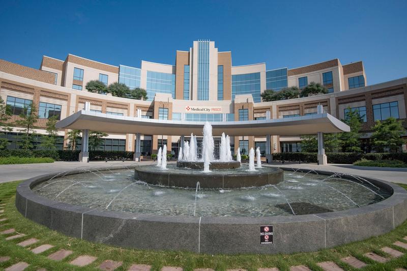 Medical City Frisco - commercial masonry project in Frisco, TX