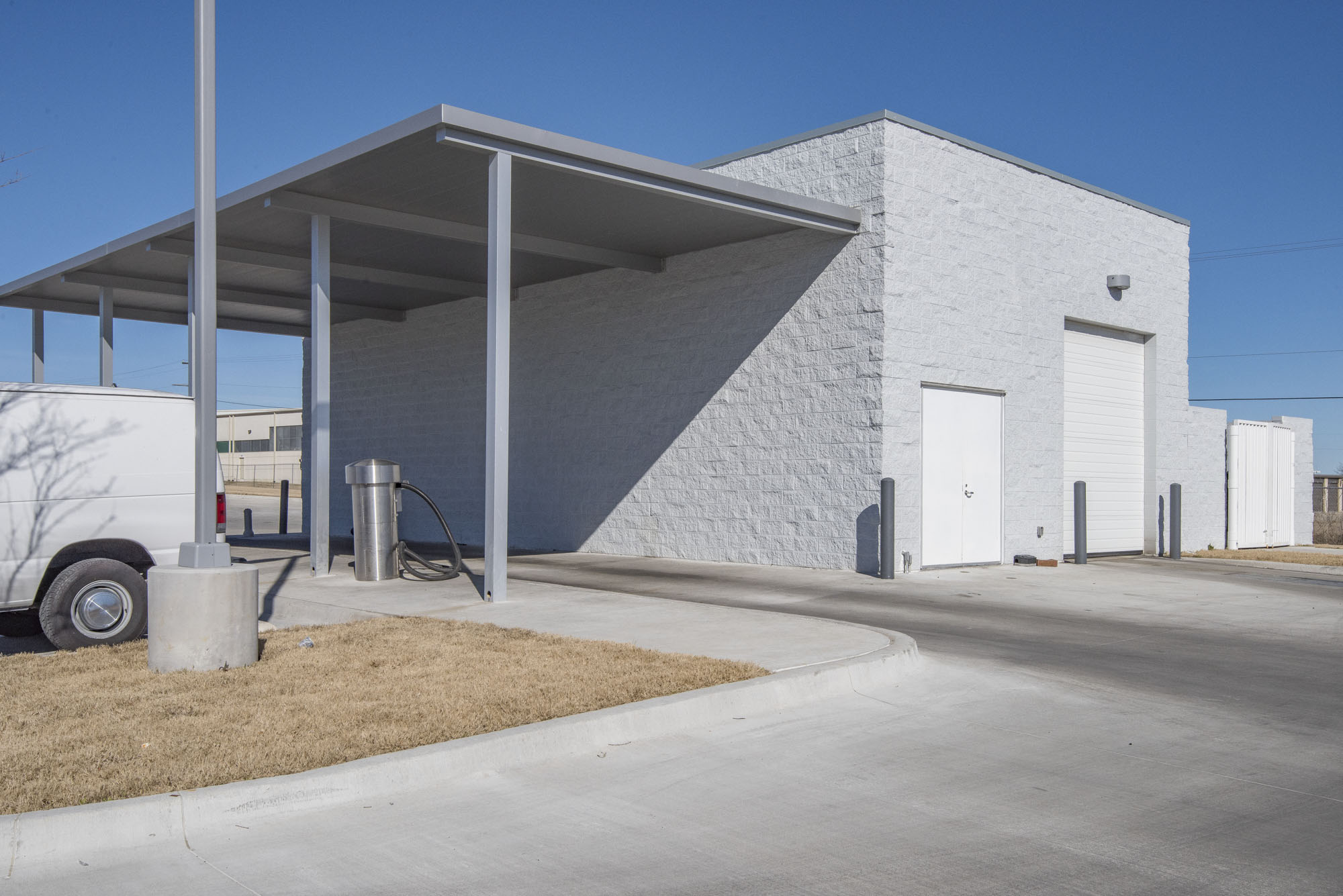 CMU / Concrete Block commercial masonry construction in Fort Worth